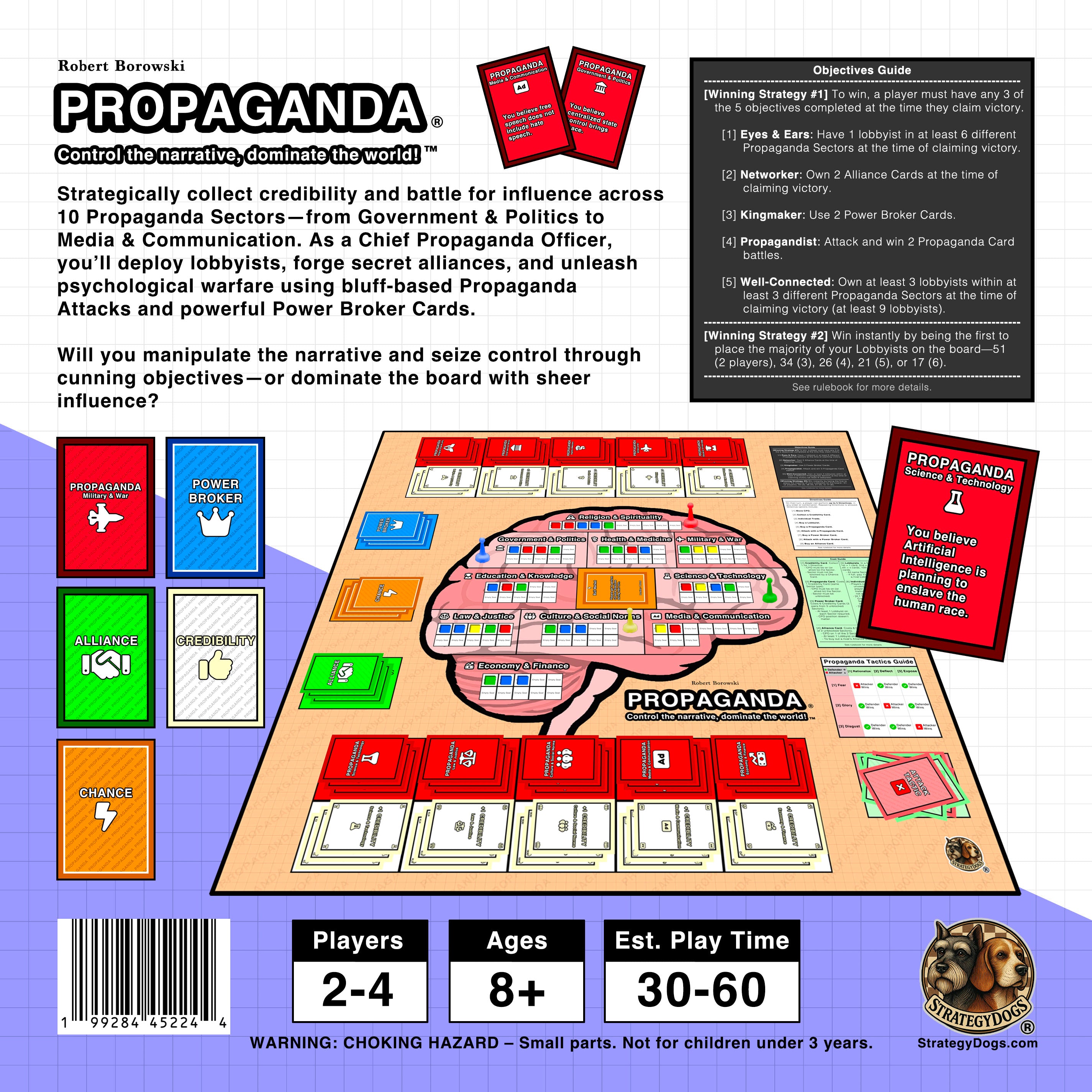 PROPAGANDA: Control the narrative, dominate the world! (Premium Board Game)